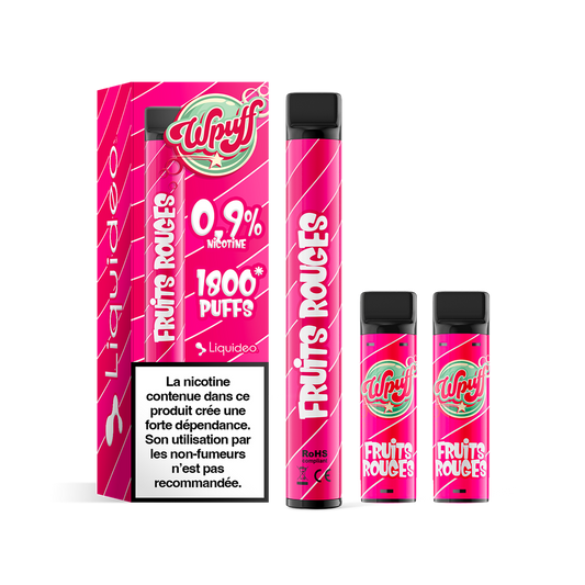 Wpuff 1800 Fruits Rouges Liquideo