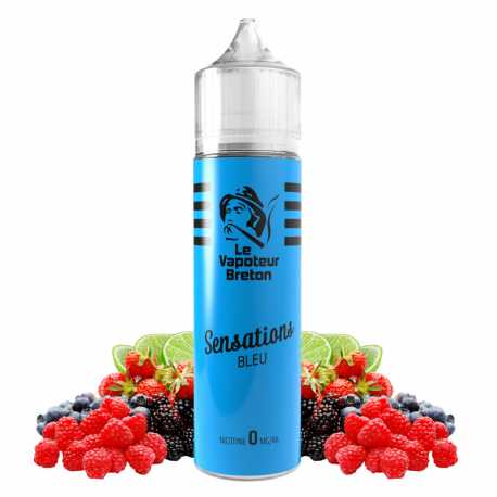 Liquide Bleu de Sensations 50ml Le Vapoteur Breton