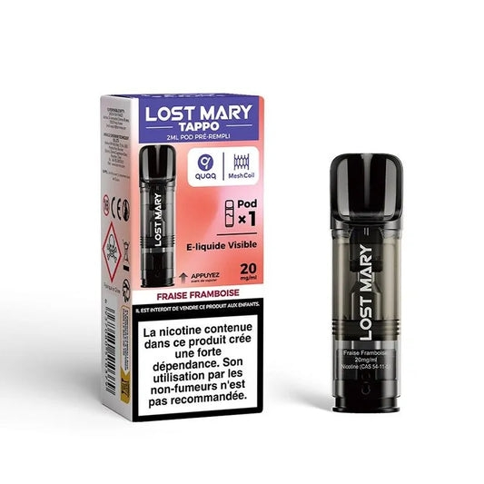 Pod Fraise Framboise Tappo Lost Mary