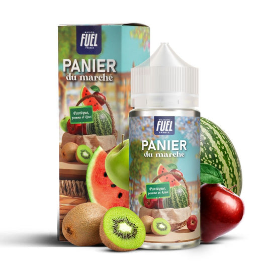 Liquide Pastèque Pomme Kiwi Panier du Marché Maison Fuel