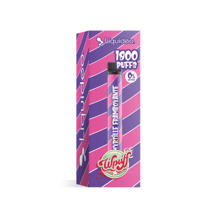 Wpuff 1800 Myrtille Flamboyante Liquideo