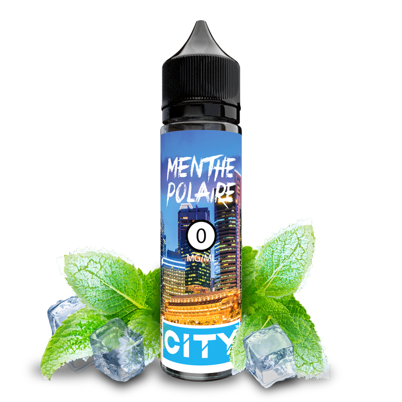 Liquide Menthe Polaire 50ml CITY