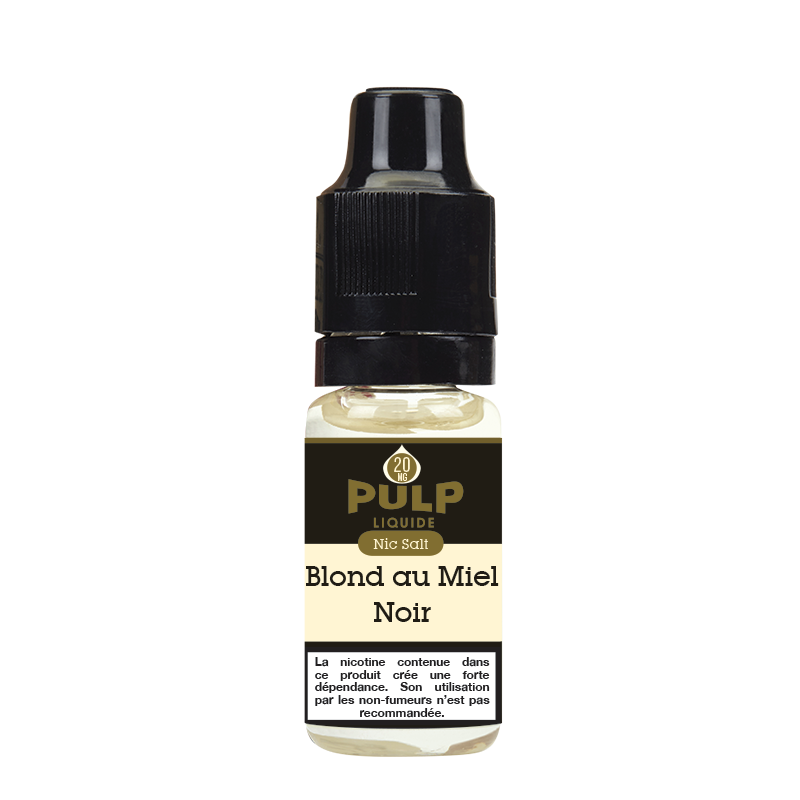 Liquide Blond Miel Noir Nic Salt Pulp